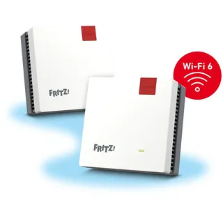 AVM FRITZ!Mesh Set 1600 1733 Mbps Rot/Weiß 20003112