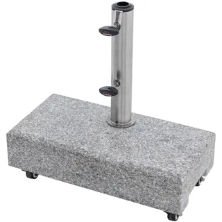 Doppler Active Granitplatte rollbar 45x22cm Sonnenschirmständer (85897KBNRO)