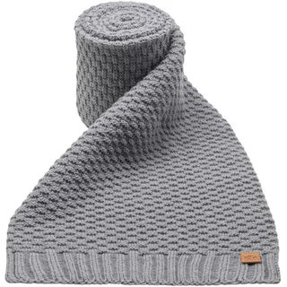 chillouts Strickschal »Garrick Scarf«, mit hochwertigem Strickmuster, grau