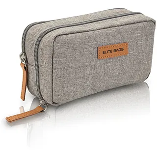 Elite Bags EB Diabetic's Diabetikertasche (Verschiedene Farbvarianten) (grau-bitone)