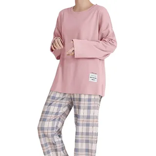 Schlafanzug Damen Lang Pyjama Schlafanzüge Oberteil Hausanzug Damenschlafanzug Pijama Große Größen Set Winter Lounge Wear Pyjamas