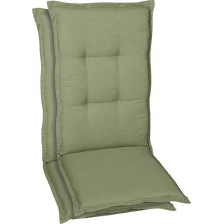 GO-DE Hochlehner Auflage 72 x 50 x 48 cm grün 2-tlg.