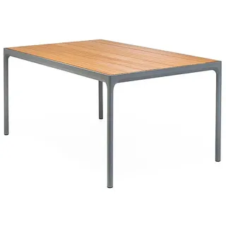Outdoortisch Four Houe braun, Designer Henrik Pedersen, 75x160x90 cm