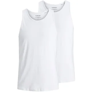 JACK & JONES Unterhemd 2er PACK NOOS Weiss