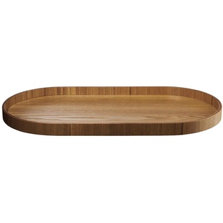 Asa Selection Tablett Wood Oval 44 x 22,5 cm Holz Braun L (Large)