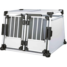 Bild Transportbox, doppelt, Aluminium, M-L: 93 × 64 × 88 cm