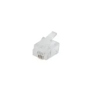 VELLEMAN PEREL - 6P4C/B Western-Modular-Stecker, RJ11, 6P4C, 139626