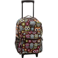 Rockland Rucksack mit Doppelgriff, Eulenmotiv, 43,2 cm