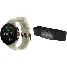 Polar Pacer - GPS-Laufuhr - sehr schneller Prozessor - Ultraleicht - helles Display - griffige Tasten & H9 Herzfrequenz-Sensor – ANT +/Bluetooth - Wasserdichter HF-Sensor mit weichem Brustgurt