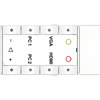 Kindermann Neets EcHo - Tastenbedienfelder - 8 Tasten - Kabel - weiß, RAL 9003