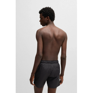 Badehose HUGO UNDERWEAR "Haiti", Herren, Gr. XXL (56), N-Gr, schwarz, Microfaser, Obermaterial: 100% Polyacryl, Badehosen Badehose, mit Markenschriftzug auf der Kordel