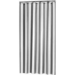 Sealskin Textil Duschvorhang Linje, B x H: 180 x 200 cm, Grau