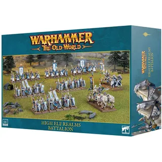 Games Workshop - Warhammer - The Old World - Bataillon: High Elf Realms (Boxed Set)