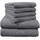 Brillant Handtuchset 6-tlg. grau
