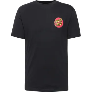 Santa Cruz Classic Dot Chest Kurzarm-t-shirt - Black - S,