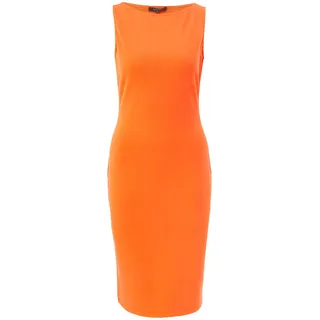comma Damen 60.2.61.20.200.2137453 Kleid, 2335 orange, 38