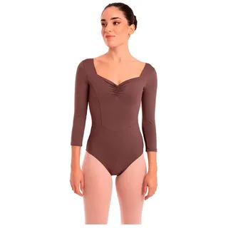 Intermezzo Dua Leotard Mit 3/4-arm - Vison - XS