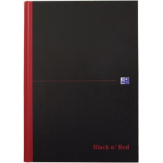 Bild von Notizbuch Black N' Red A4 liniert