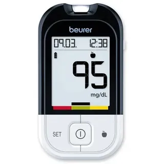 Beurer Anzeige Blutzucker Medical Gl 48 Black E White