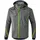 Herren Softshelljacke Function 9060710 grau melange/green gecko 3XL
