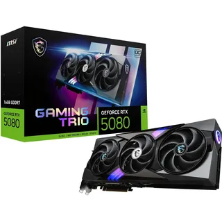 MSI GeForce RTX 5080 GAMING TRIO OC 16 GB GDDR7
