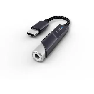 FIIO KA11 USB-Dongle DAC und Amp (USB-C, Schwarz)