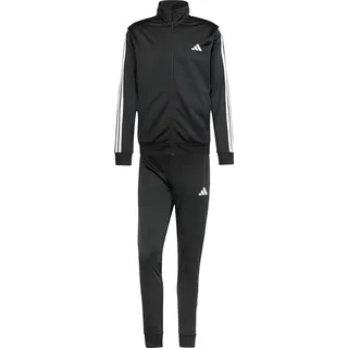 adidas Basic 3 Stripes Tricot Trainingsanzug Schwarz XXL