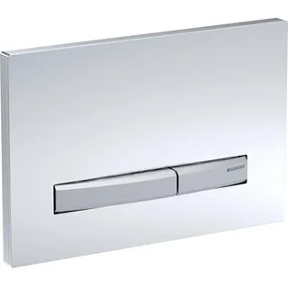 Geberit Sigma 50 Drückerplatte Spiegelglas/Rauchglas Aluminium für UP720, UP320, UP300 und UP700