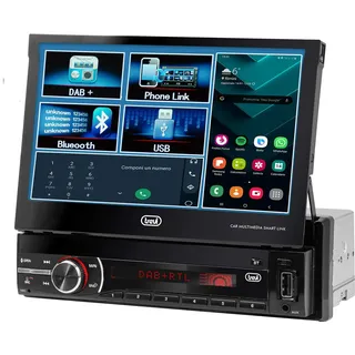 Trevi MDV 6380 DAB 1-DIN 7" Touchscreen mit Bluetooth