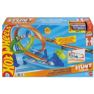 Hot Wheels Stunt Tracks Double Loop Smash