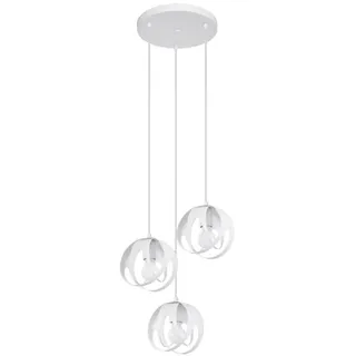 Sollux TULOS 3-flg. 117x30x30 cm weiß Metall