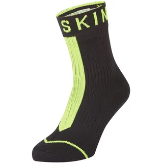 SealSkinz Dunton Wasserdichte Knöchellänge Socken für Allwetter mit Hydrostop Technologie, Gelb, L
