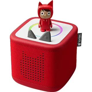 Tonies Toniebox 2 Starter-Set Rot mit Kreativ-Tonie