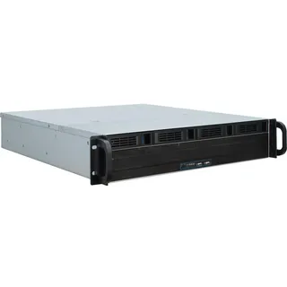 Inter-Tech 2U-2404L (Rack) Schwarz