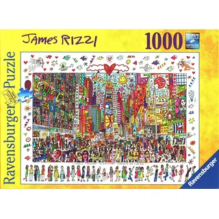 RAVENSBURGER Puzzle Times Square - Jeder sollte dort hingehen 1000 Teile