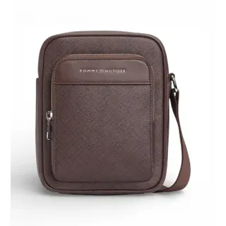 Tommy Hilfiger für Herren. AM0AM14138 Braune Reporter-Umhängetasche (OSFA), Lässig, Polyurethan