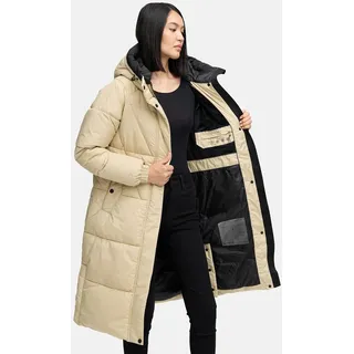 Marikoo Winterjacke »Marikoo Yaskaa Damen Herbst Winter Parka Jacke N112«, beige