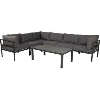 Copacabana Couchtisch schwarzes Glas. - Schwarz