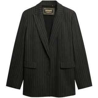 Superdry Boyfriend-Blazer Grau XS