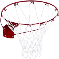 Sure Shot Unisex Home Court Ring + Net, rot/weiß, One Size