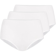 Teyli Women's Classico 3pack Underwear, White, L