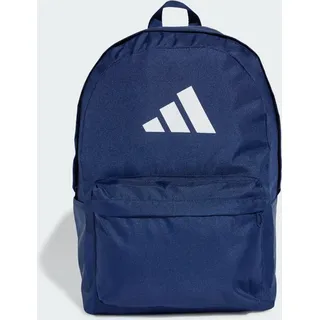 Adidas Classic 3-Streifen Logo Rucksack Dark Blue / White Onesize