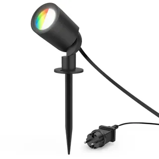 Hama Außenleuchte Kunststoff IP65 dimmbar schwarz