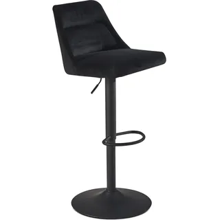Wohnling Barhocker WL7.000 schwarz, 1 St.