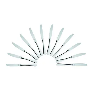 solex® Messer Julia silber, 12 St.