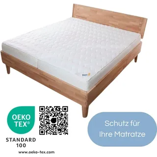 Jekatex Aloe Vera Matratzenauflage 160 x 200 cm weiß