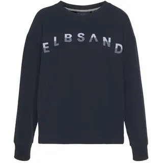 ELBSAND Sontje Sweatshirt Flockprint Marine L