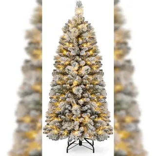 Costway Künstlicher Weihnachtsbaum Grün 150 cm