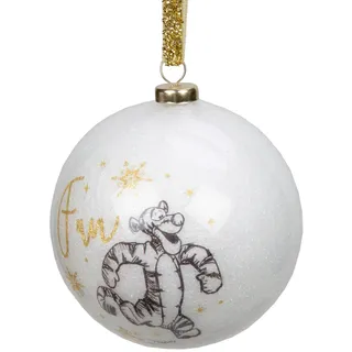 Disney 80mm Weihnachtskugel Glitter Glitzer - Tigger