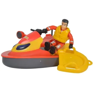 Simba - Sam Der Feuerwehrmann Wassermotorrad Juno mit Elvis-Figur, 3 Jahre, 109251048038
